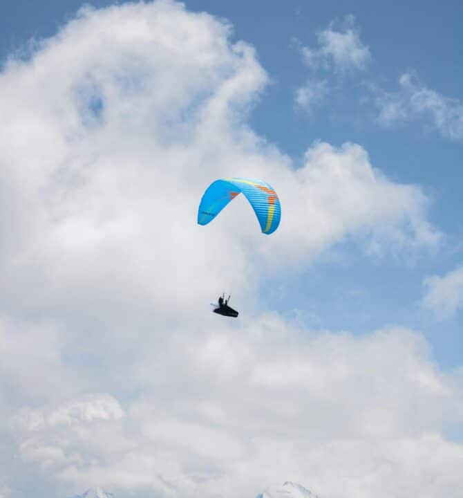 Paragliding Coucou Meribel Experience